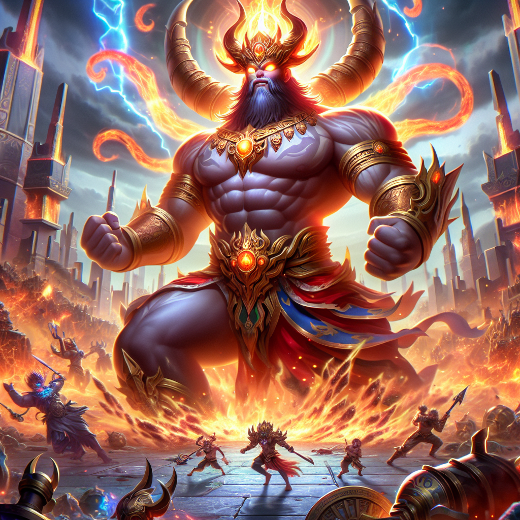 Dampak Gatot Kaca pada Legenda Seluler: A Mythical Powerhouse di Arena