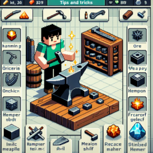 Menguasai Mekanik Anvil di Minecraft: Tips dan Trik