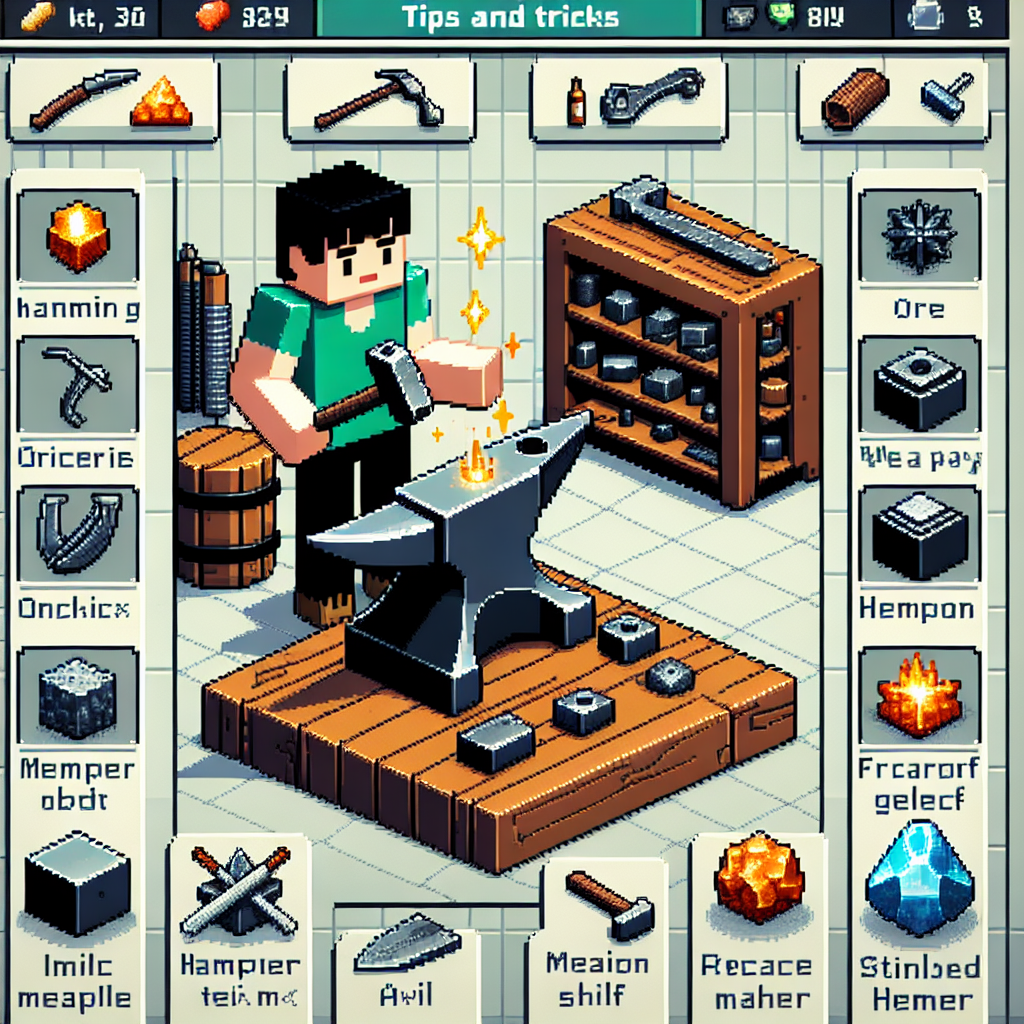 Menguasai Mekanik Anvil di Minecraft: Tips dan Trik