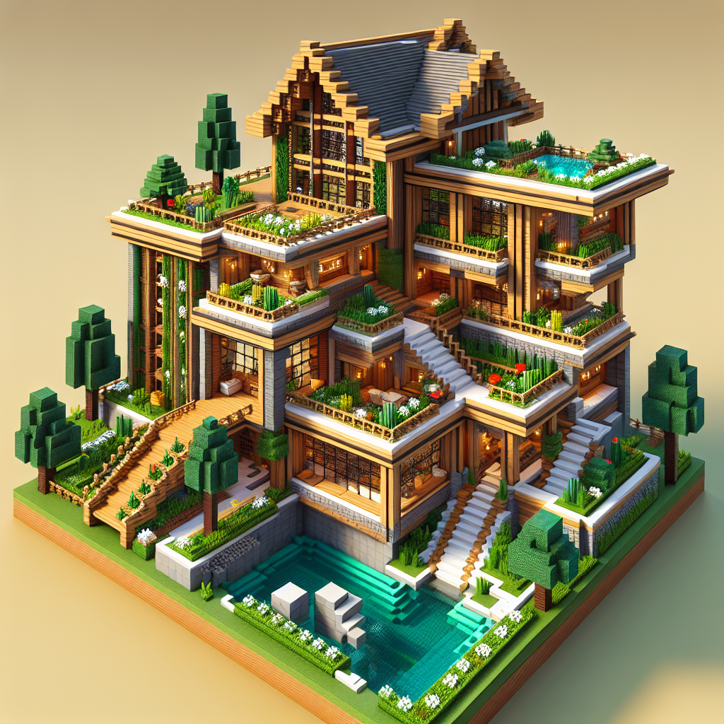 Rumah Minecraft Mudah Ditiru: Inspirasi Desain Kreatif untuk Pemain Pemula